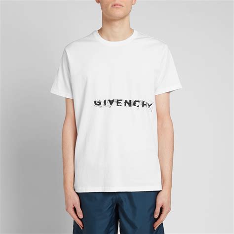 givenchy faded logo t shirt|givenchy t shirts for men.